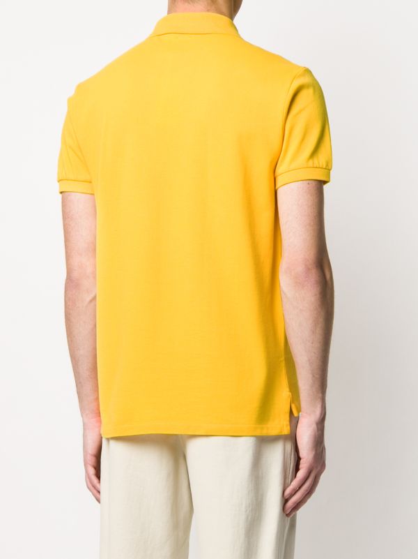 Bhavy Apparels Yellow Classic Polo T-Shirt for Men | Pique Cotton | Regular Fit | Half Sleeve