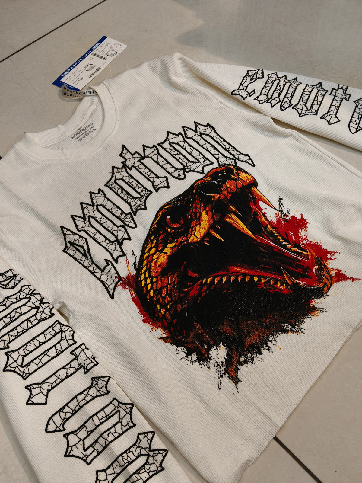 EVOLUTION SNAKE WAFFLE TEE 🐍🔥