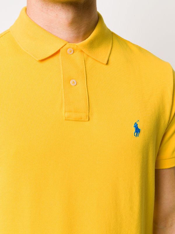 Bhavy Apparels Yellow Classic Polo T-Shirt for Men | Pique Cotton | Regular Fit | Half Sleeve