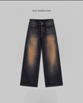 Vintage Black Washed Baggy Jeans
