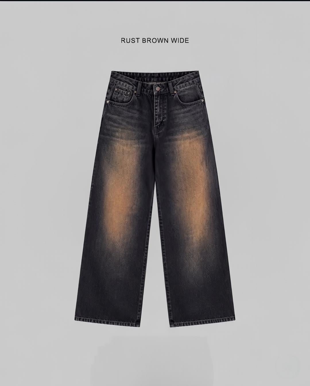 Vintage Black Washed Baggy Jeans