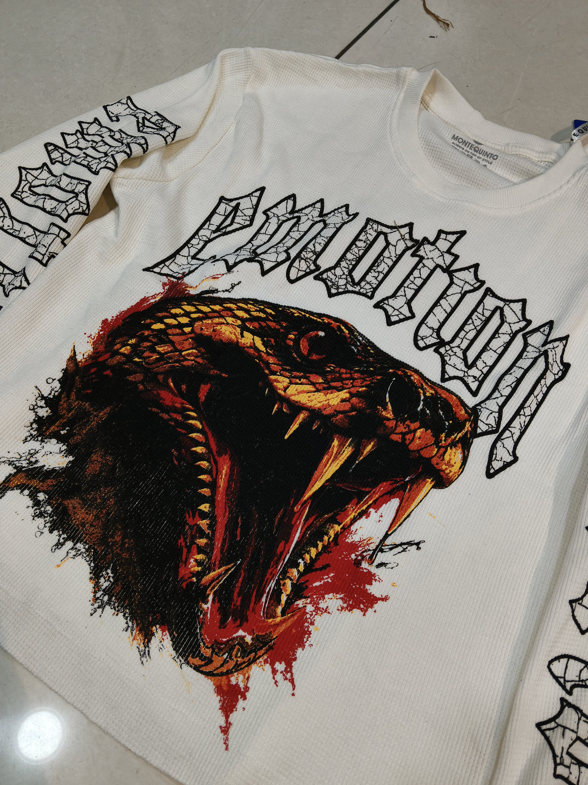 EVOLUTION SNAKE WAFFLE TEE 🐍🔥